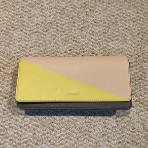Furla Saudia Airlines Travel Amenities Bag Clutch Cosmetic Case Pouch